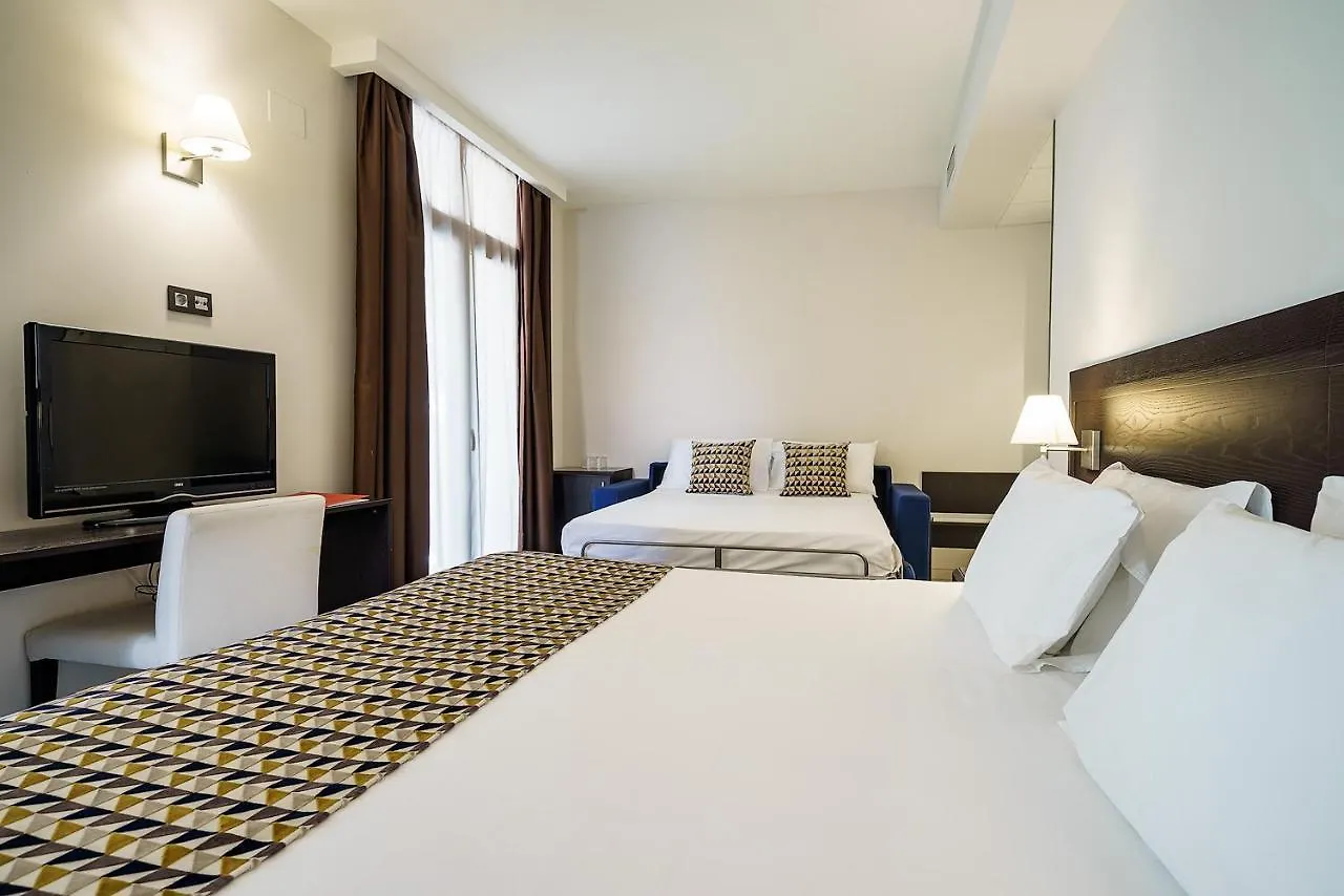 Exe Malaga Museos Hotell Spanien